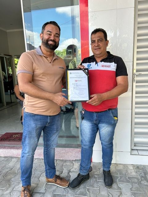 Entrega de certificado de registro de marca a cliente da Preserva